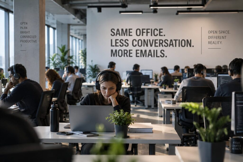 The Open Space That Emptied the Office Instead of Filling It: The Story of a Failure